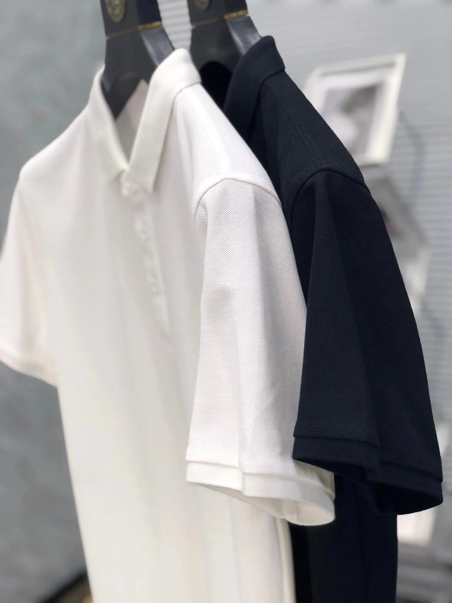 P100 Polo Premium T 、 Breathable logo Versatile ！ Sizes:M-3XL